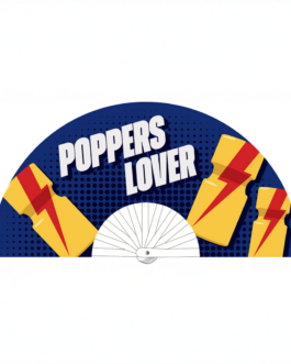 Poppers Lover – Ventilator – 64 cm – Blauw/Geel