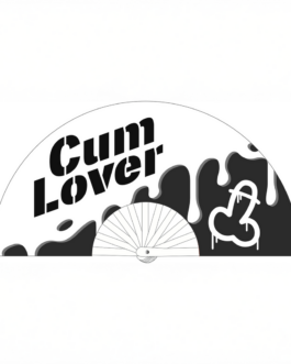 Cum Lover – Ventilator – 64 cm – Wit/Zwart