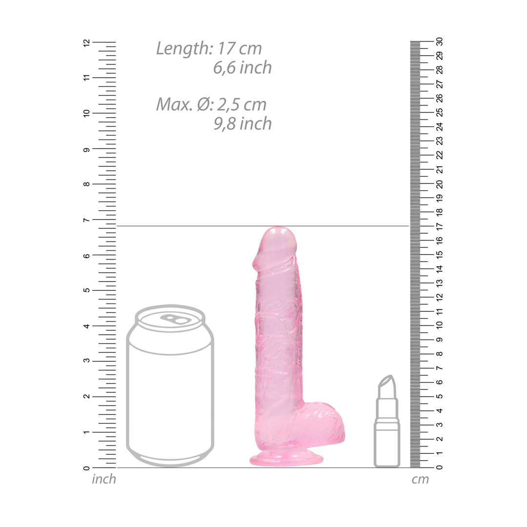 Realistisch Dildo met Ballen - 6 / 15 cm - Afbeelding 6