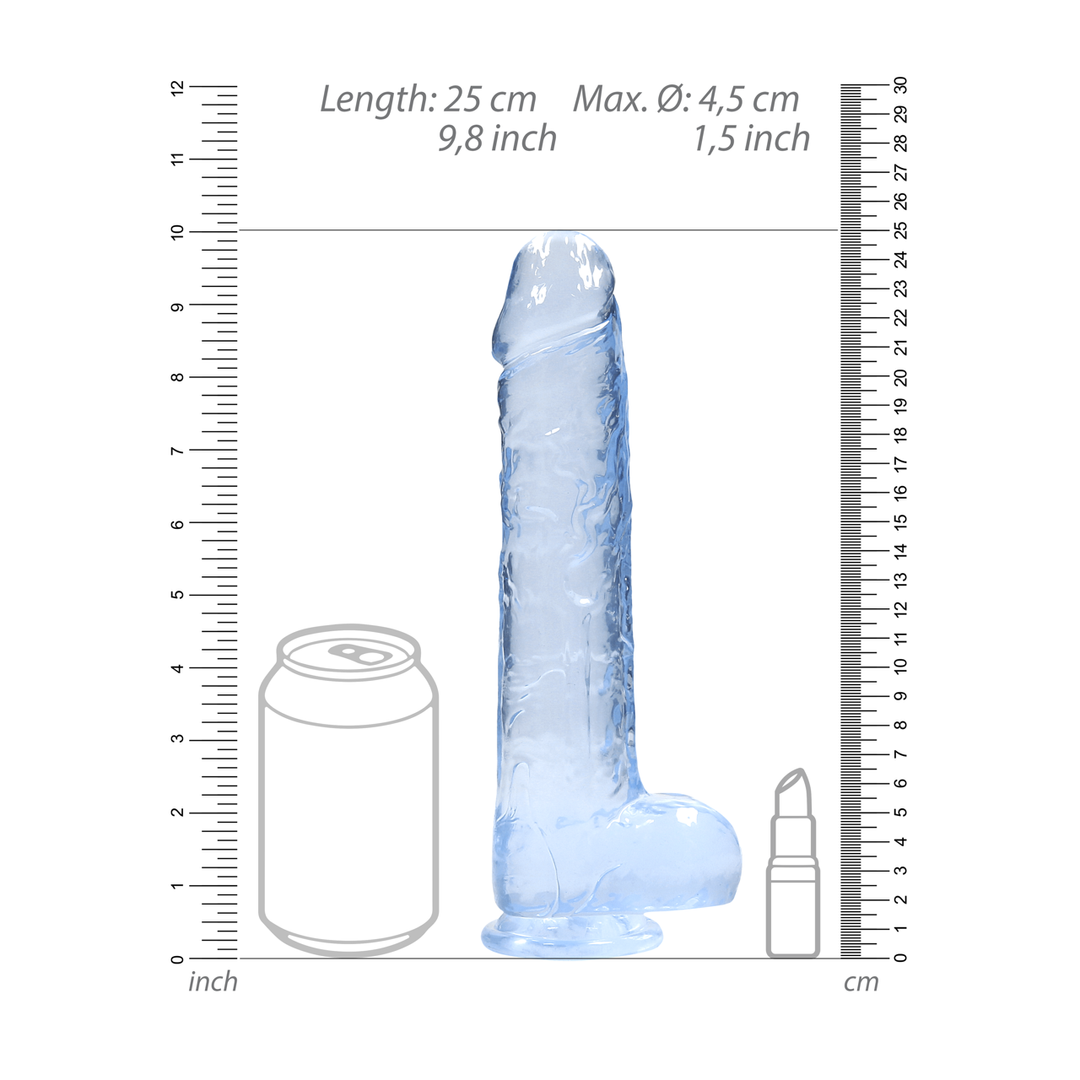 Realistisch Dildo met Ballen - 9 / 22 cm - Afbeelding 6