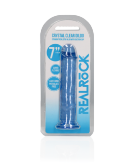 Rechtdoor Realistische Dildo met Zuignap – 7” / 18