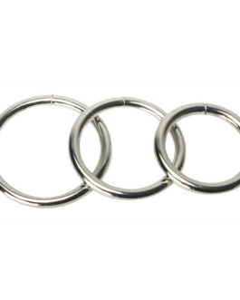 Trine – Stalen Cockring Collectie