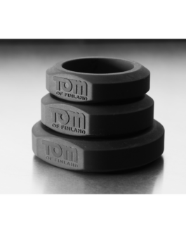 3-delige silicone cockring set