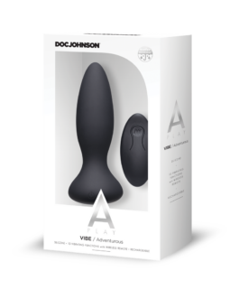 Vibe – Avontuurlijke Silicone Anale Plug met Afstandsbediening