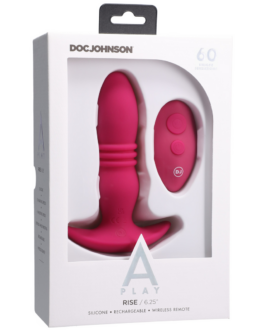 Rise – Siliconen Anale Plug met Afstandsbediening