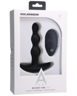 Beaded Vibe – Silicone Anale Plug met Afstandsbediening