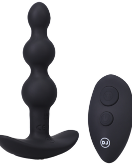 Beaded Vibe – Silicone Anale Plug met Afstandsbediening