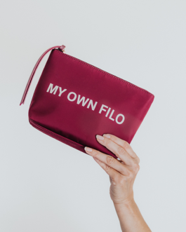 Mijn Eigen Filo – Pouch – Paars