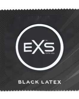 EXS Zwarte Latex Condoms – Condoms – 100 Stuks