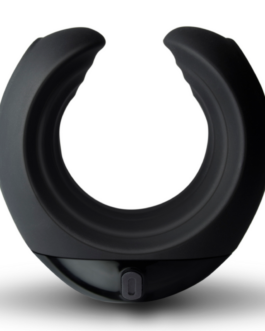 Echo – Vibrerende C-Vorm Masturbator – Zwart