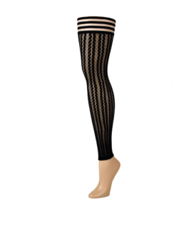 Lindsay – Thigh High – A – Zwart