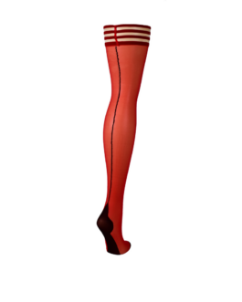 Monica – Thigh High – A – Rood