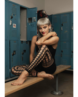 Jo – Thigh High – A – Zwart