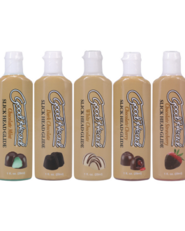 Slick Head Glide – Chocolates – 5 Pack – 1 fl oz / 29 ml