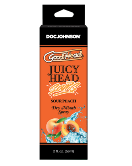Juicy Head – Dry Mouth Spray – Sour Peach – 2 fl oz / 60 ml