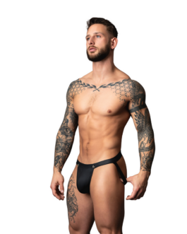 Snap Off Jock – L/XL – Zwart