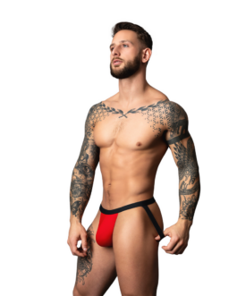 Jock – L/XL – Rood/Zwart
