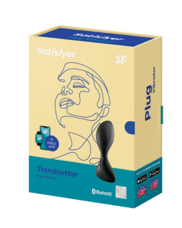 Trendsetter – Vibrerende Butt Plug – Zwart