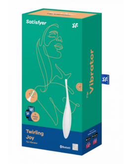 Draaiende Vreugde – Tip Vibrator – Wit