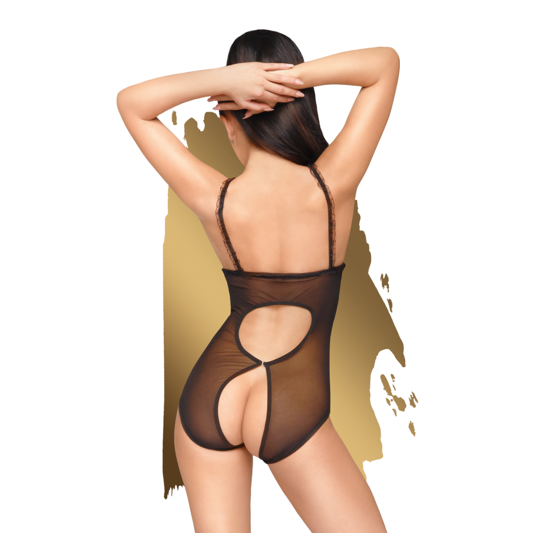 Turned On - Playsuit - M/L - Zwart - Afbeelding 3