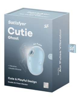 Cutie Ghost – Air Pulse Vibrator – Blauw