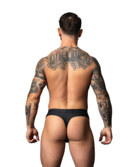 Snap Off Tanga – L/XL – Zwart