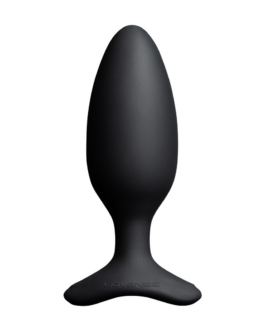 Hush 2 – App-bestuurde Vibrerende Buttplug – 1,75 / 4,4 cm – Zwart