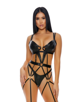 Sweet Spot – Cheetah Bustier Set – XL