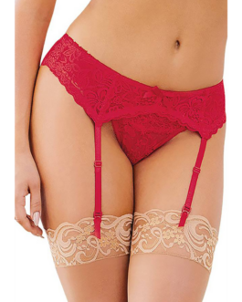 Kant Garterband Diamant – Zwart