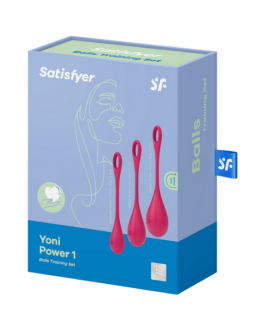 Yoni Power 1 – Kegel Ball Set – Rood