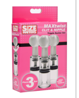 Twisted Triplets – Tepel- en Clit Suckers
