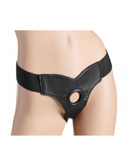 Bella – Verstelbare Velours Gevoerde Strap-On Dildo