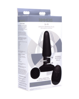 Slim R – Glad Rimming Plug met Afstandsbediening