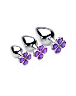 Violet Flower – Butt Plug Set – 3 Stuks