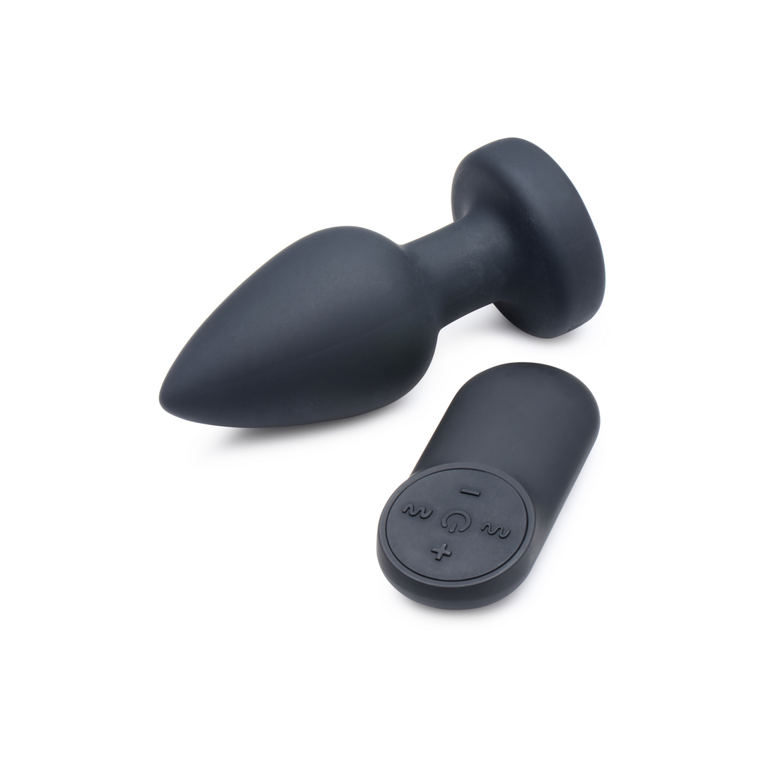 Siliconen Vibrerende LED Plug - Medium - Afbeelding 3