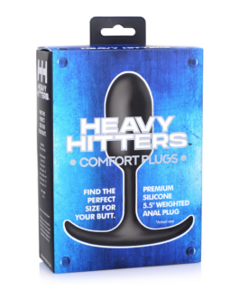 Premium Siliconen Gewogen Anaalplug – Middelgroot