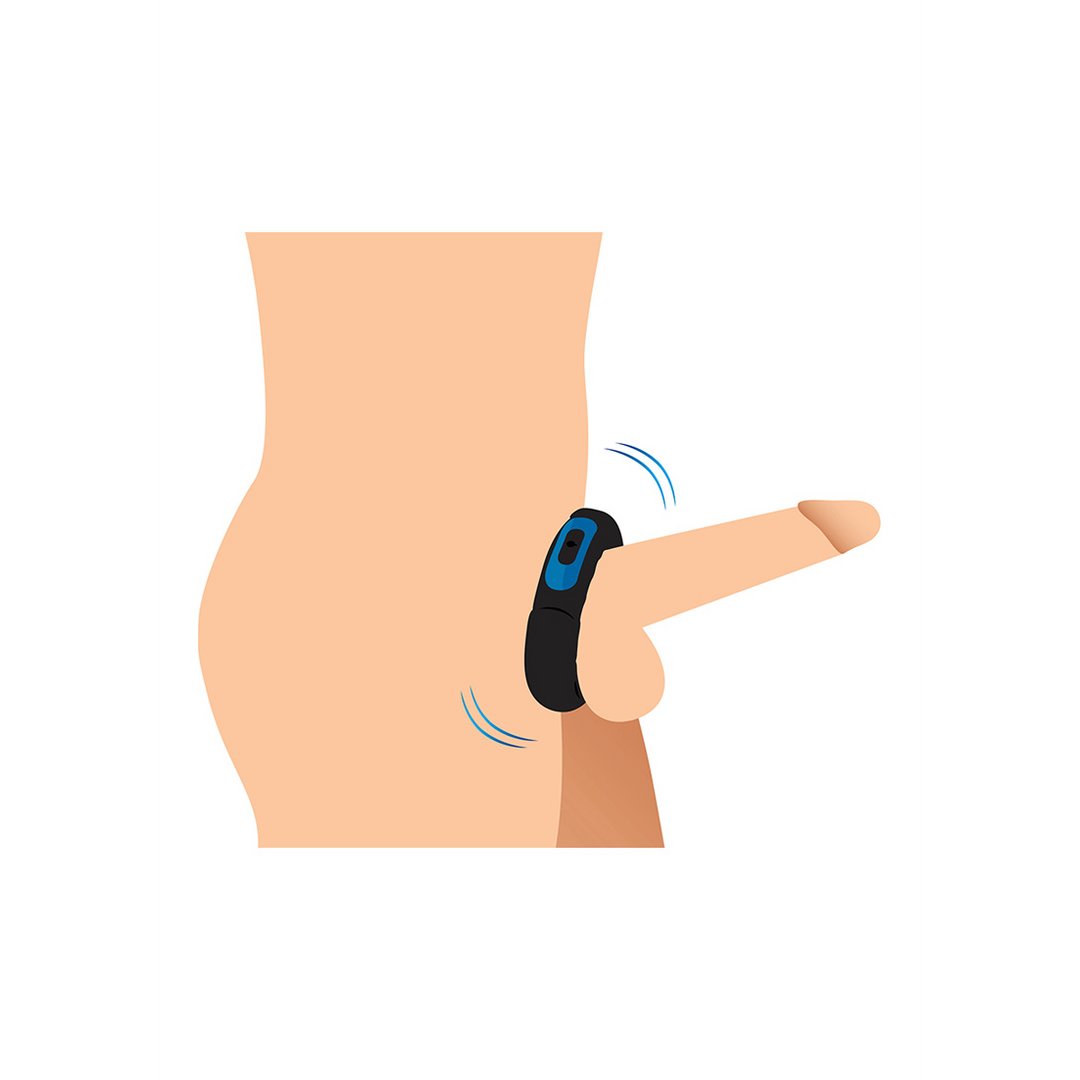 Siliconen Cockring met Afstandsbediening - Afbeelding 5