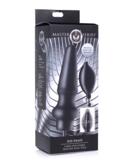 Ass-Pand – Grote Opblaasbare Siliconen Anale Plug