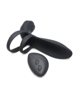 Siliconen Vibrerende Penis Sleeve met Afstandsbediening