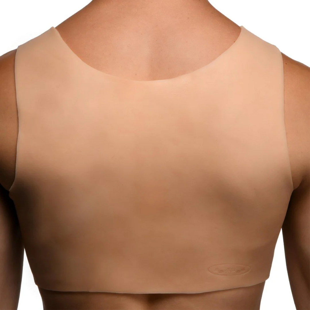 Perky Pair D-Cup Siliconen Borsten - Vlees - Afbeelding 4