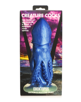 Cocktopus Octopus – Siliconen Dildo – Blauw