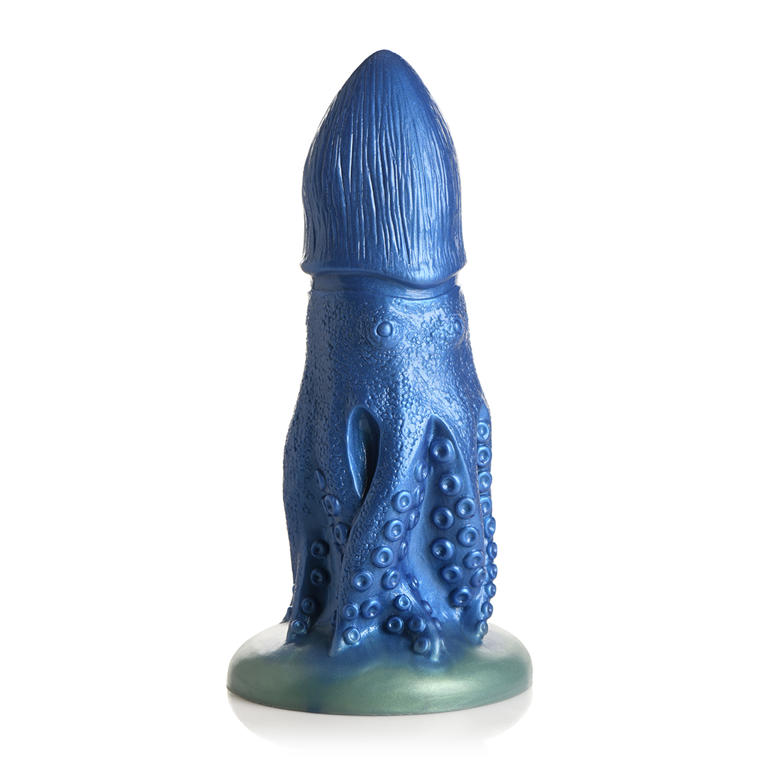 Cocktopus Octopus - Siliconen Dildo - Blauw - Afbeelding 5