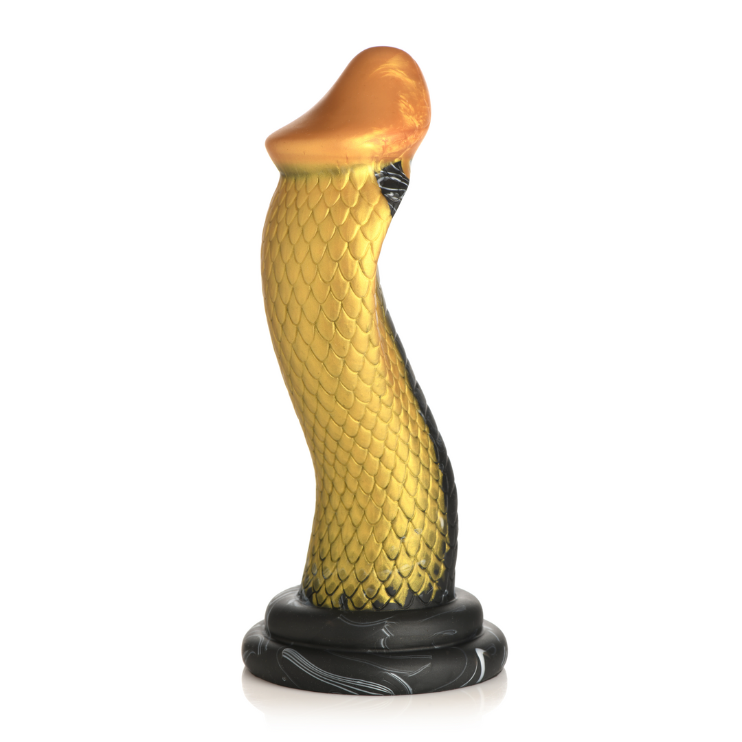 Gouden Slang - Siliconen Dildo - Afbeelding 4