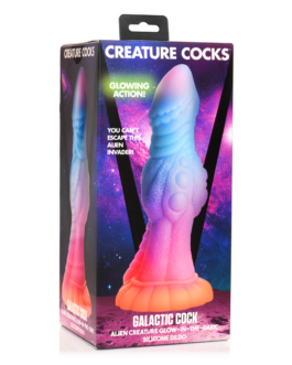 Galactic Cock – Alien Creature Glow-in-the-Dark Silicone Dildo