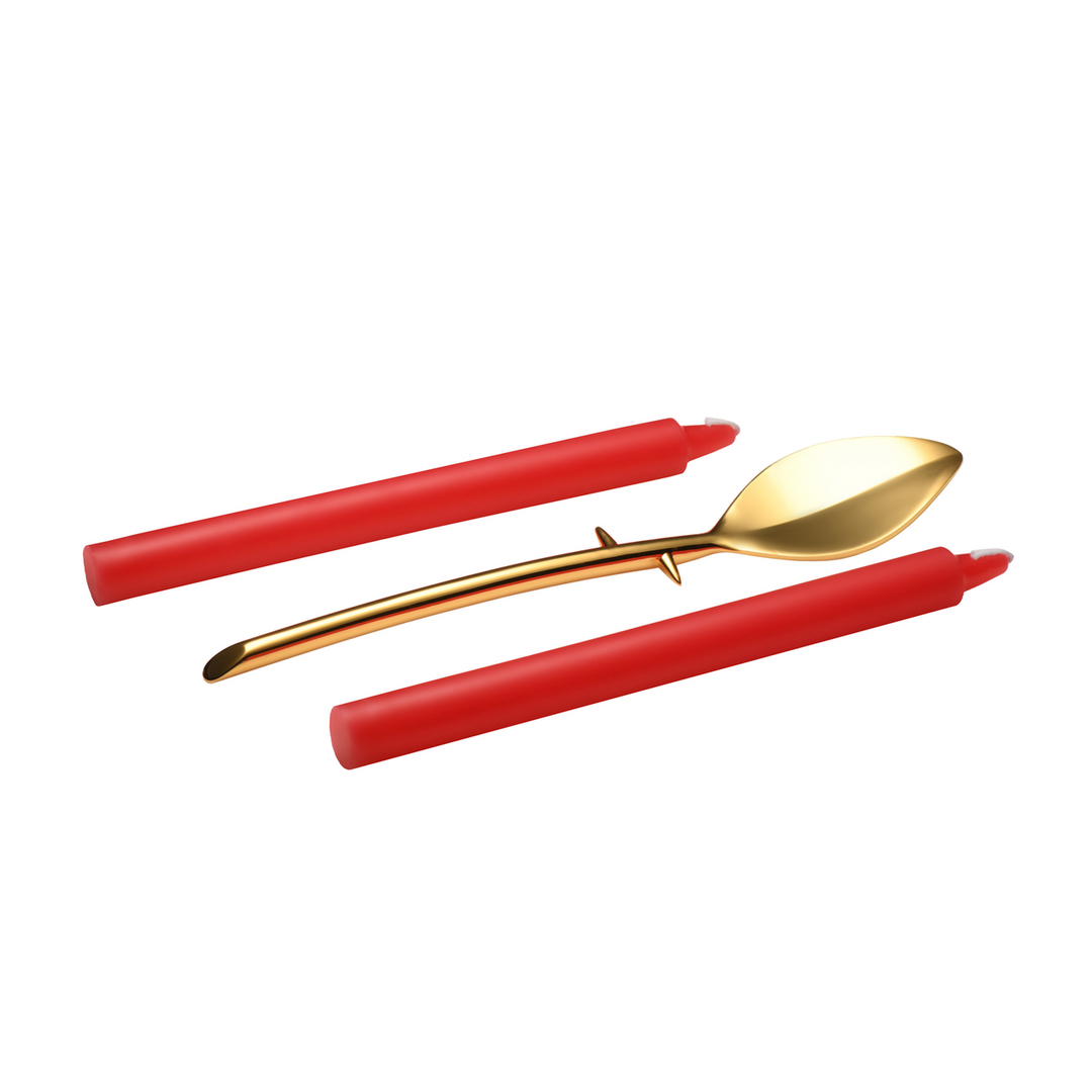 Drip Sensation - Lepel en Drip Kaars Set - Afbeelding 4