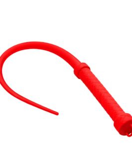 Viper Tail – Siliconen Whip – Rood