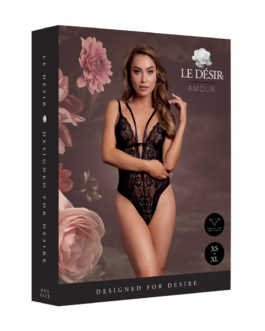 Kanten body zonder bedrading met verstelbare schuivers – Zwart