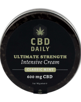 CBD Daily Ultimate Strength Intensive Cream – Classic Mint – 5 oz / 142 g