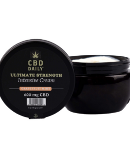 CBD Daily Ultimate Strength Intensive Cream – Grapefruit Mint – 5 oz / 142 g