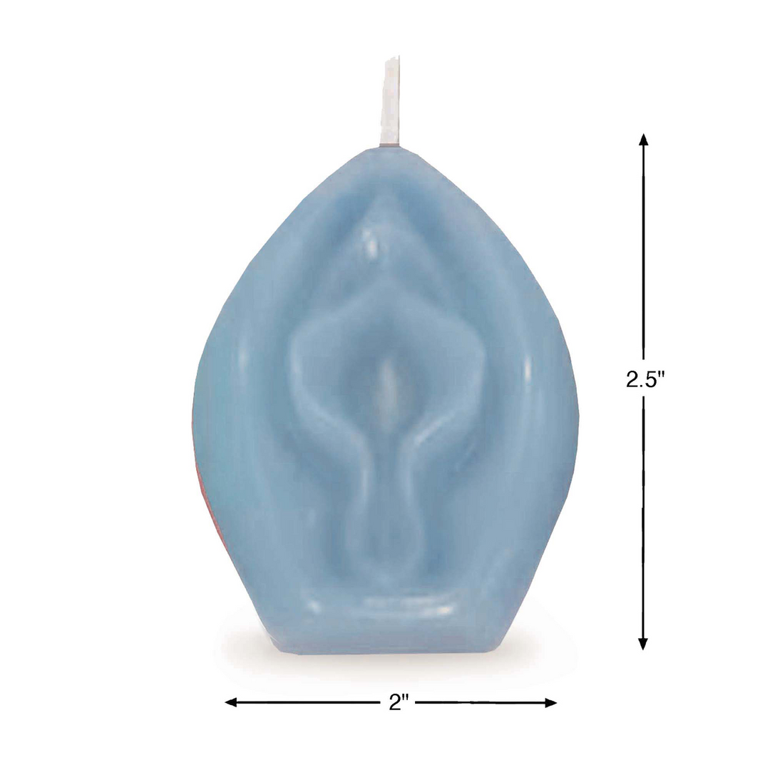 Eden’s Candle - Vanille Geurende Vagina - Blauw - Afbeelding 3